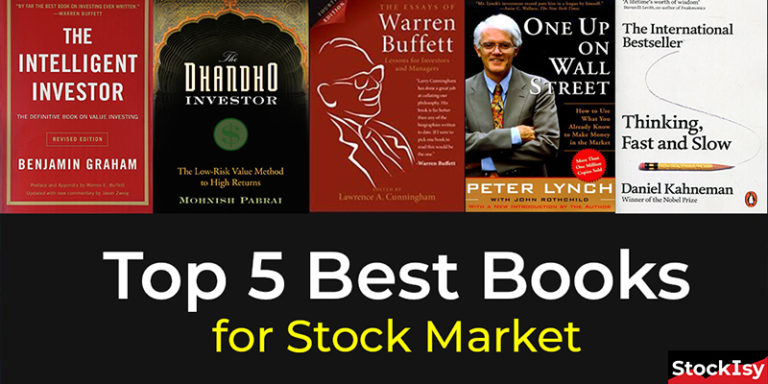 Top #5 best books for Stock Market