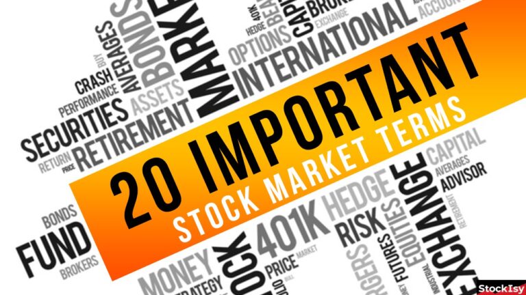 20 Important Terms in Stock Market