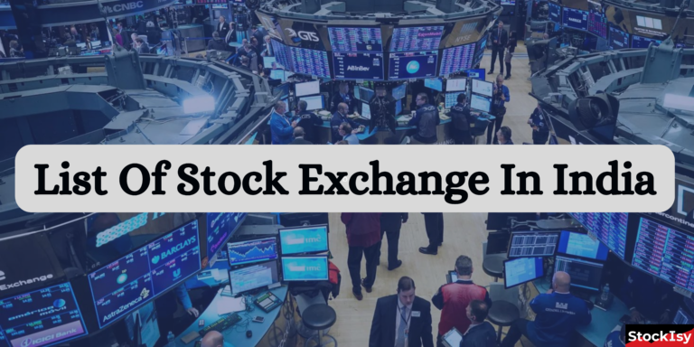 List of Stock Exchange in India