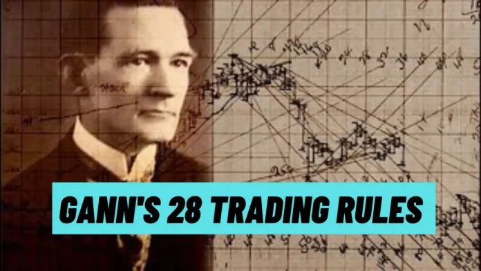 Gann's 28 Trading Rules