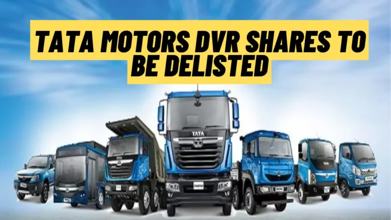 Tata Motors DVR Shares to be Delisted