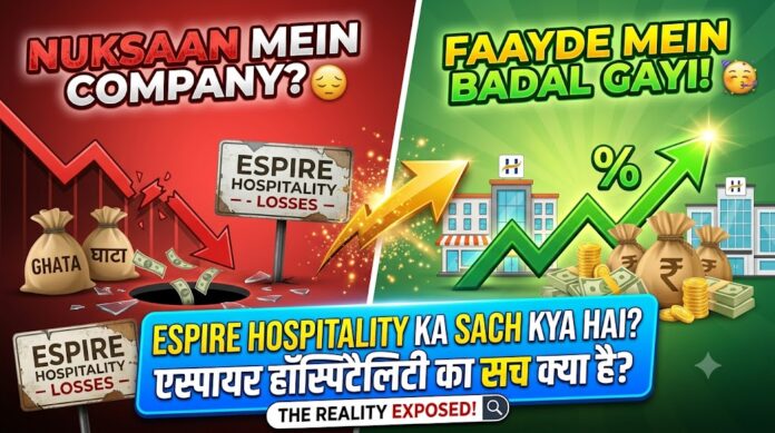 Espire Hospitality share analysis showing years of losses and possible turnaround in the hospitality business.