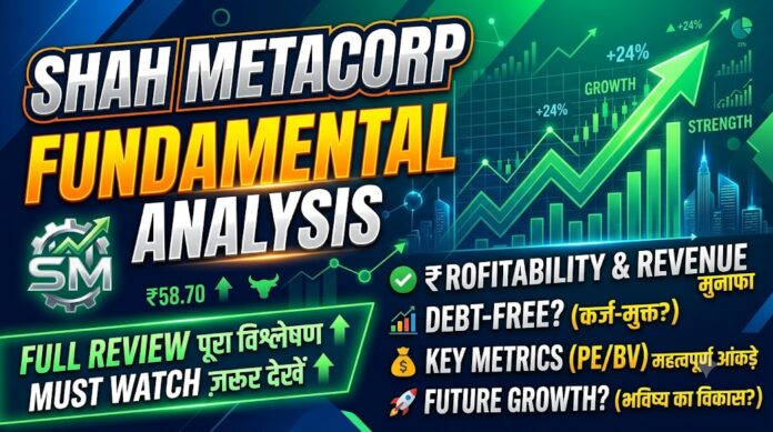 Shah Metacorp share analysis showing weak operating performance, dependency on other income, profit quality concerns and potential investment risks.