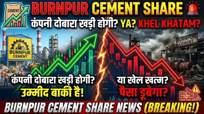 Burnpur Cement Share Analysis – Financial Crisis, NCLT Case and Revival Plan