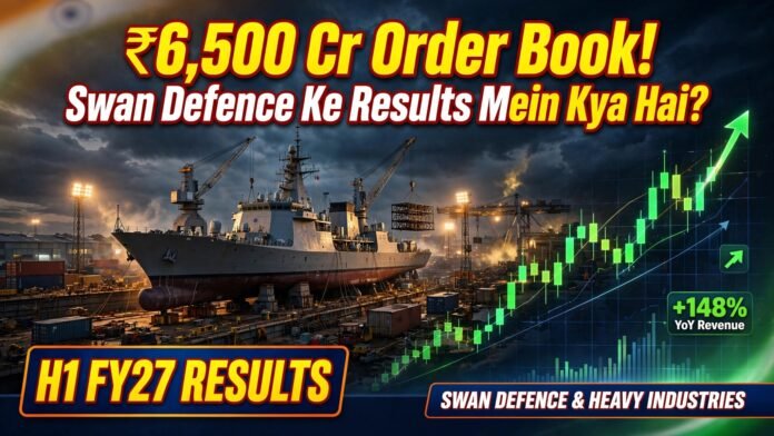 Swan Defence and Heavy Industries shipbuilding infrastructure and ₹6,500 crore order book analysis
